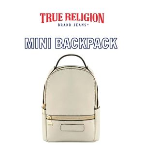 TRUE RELIGION MINI BACKPACK